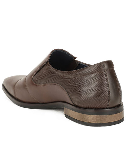 Bata Men Arturo Slip ON Formal Shoes, Brown - alphahostel.in