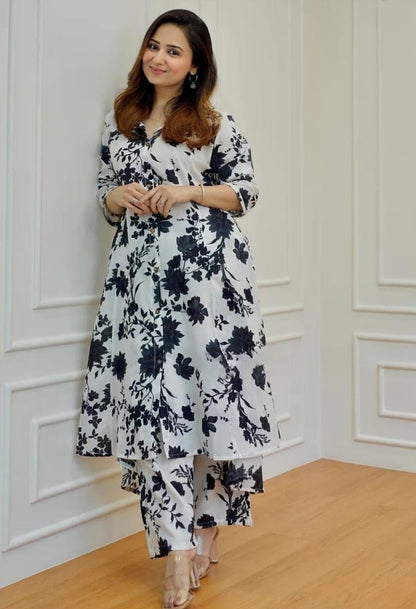 LERIYA FASHION Anarkali Kurta-Set for Women