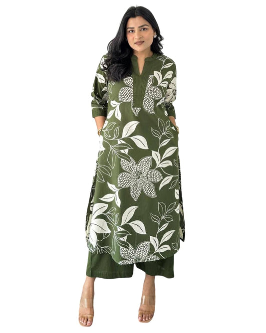 Fast Fashions Women's Rayon Viscose A-Line Printed