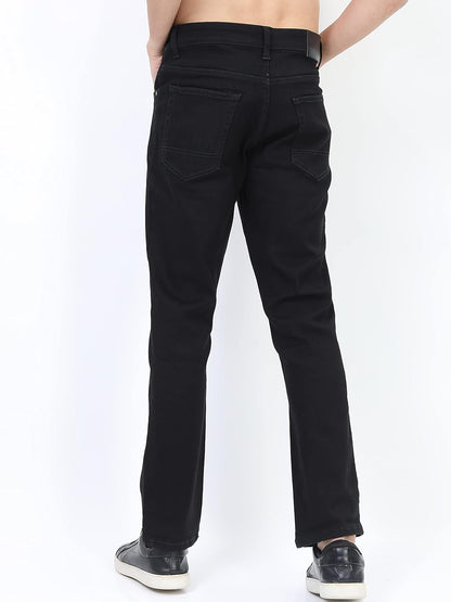 KETCH Men's Straight Fit Mid Rise Jeans (Stretchable)
