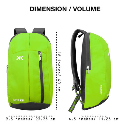 KILLER Jupiter Small Outdoor Mini Backpack 12L - alphahostel.in
