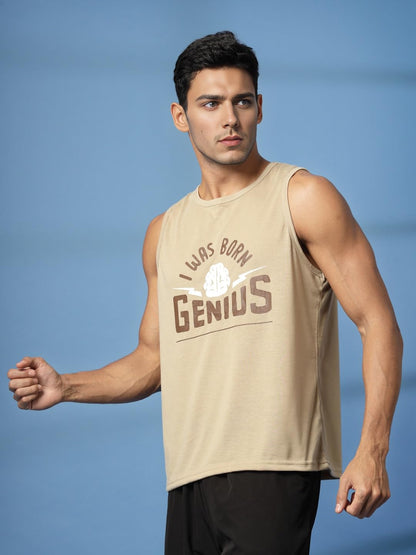CHKOKKO Tank Tops Sleeveless T-Shirt for Men Cotton