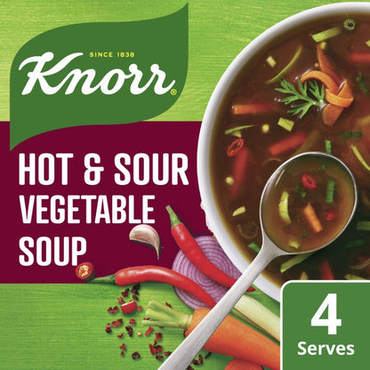 Knorr Classic Hot and Sour Soup With Real Vegetables , 41g / 43g (Weight May Vary)