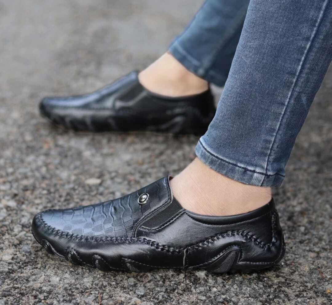 HATTOUN Synthetic Leather Comfortable Loafers for Men - alphahostel.in