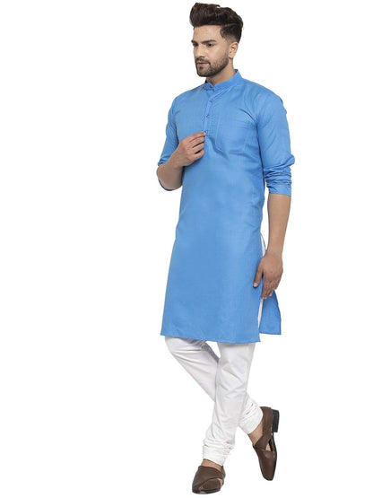 ABH LIFESTYLE Men's Cotton Kurta Pyjama Set