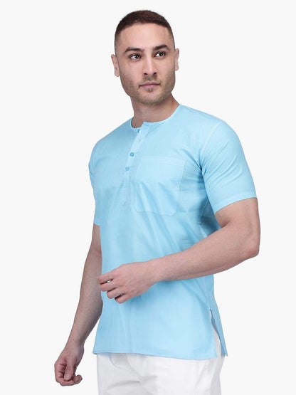 Rajubhai Hargovindas Men Cotton Straight Kurta