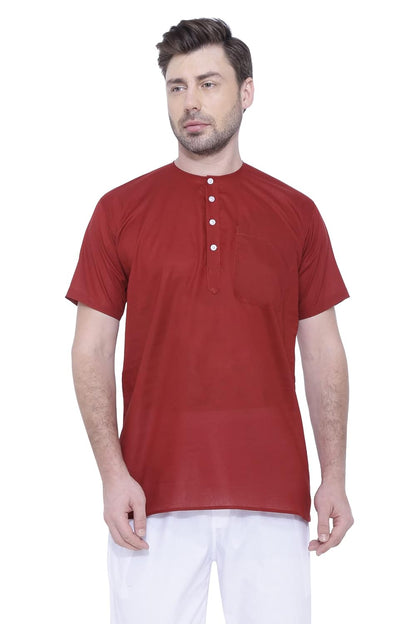 Rajubhai Hargovindas Men Cotton Straight Kurta
