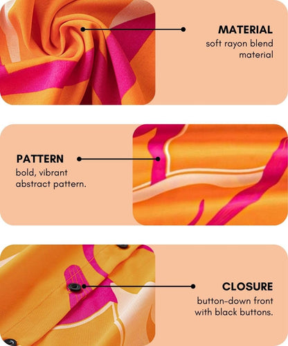 Leriya Fashion Women's Shirt Dress Knee Length Dress | Loose Fit | Button-Down | | 3/4 Sleeve | Summer Wear | Available in (Pack of 2 | Value Pack)