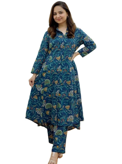 LERIYA FASHION Anarkali Kurta-Set for Women