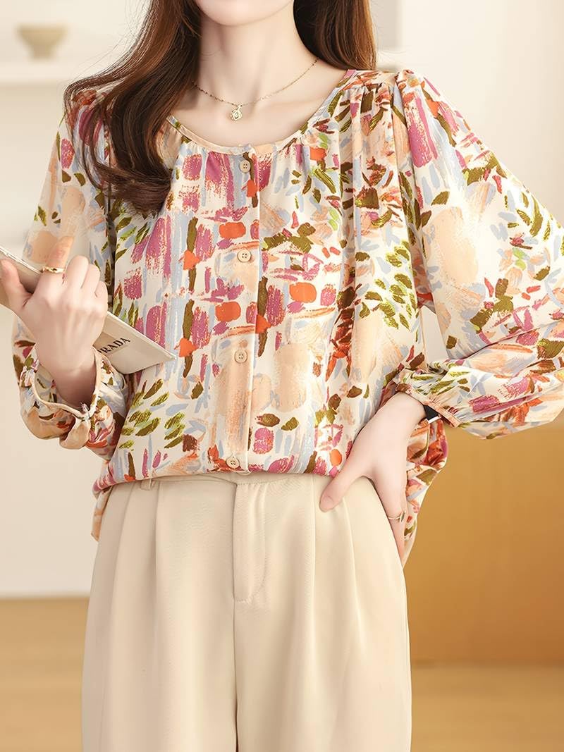TOPLOT Women Shirt || Tops for Women || Western Tops for Woman Stylish || Trendy Tops || Oversized (5233)