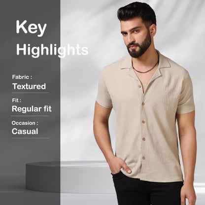 TAGDO Men's Regular Fit Casual Shirt