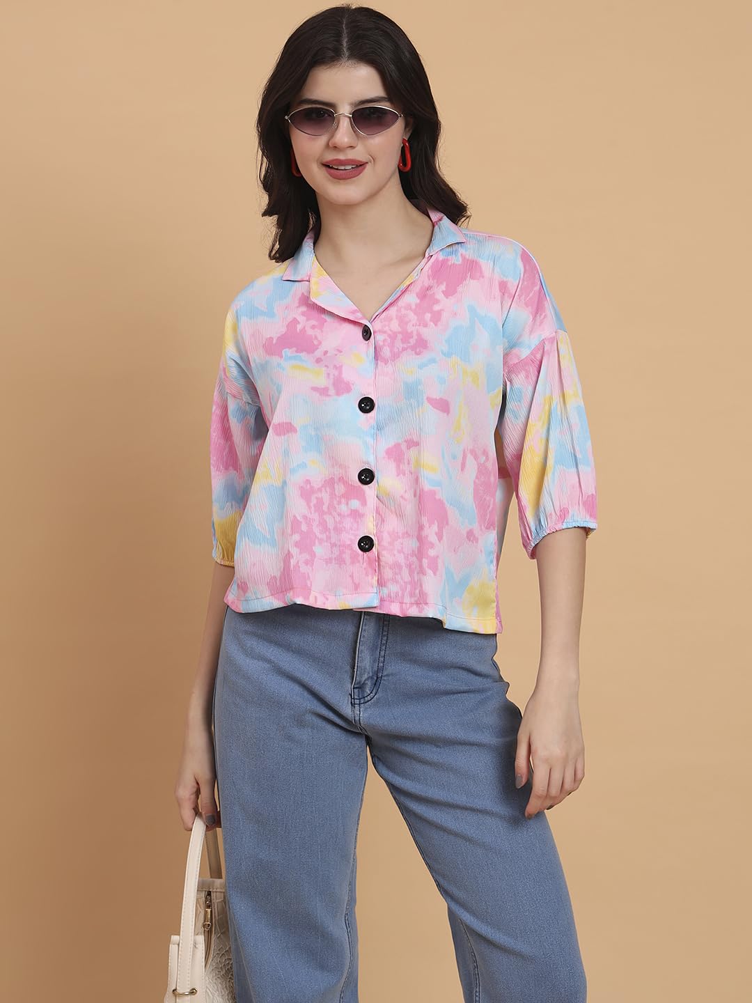SOFISTY Women's Boxy Shirt | Cotton Bland