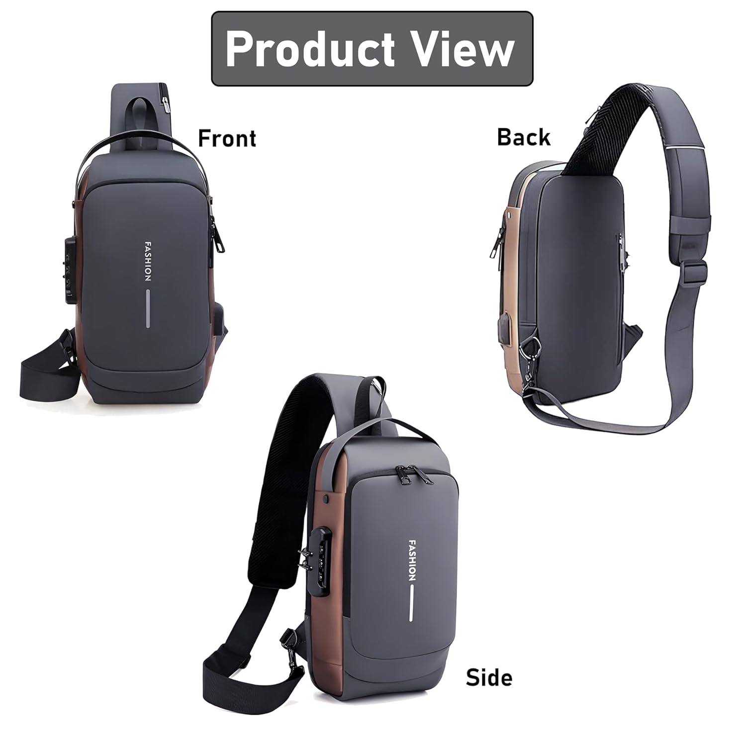 Quicknik Sling Crossbody Bag for Men Women - alphahostel.in