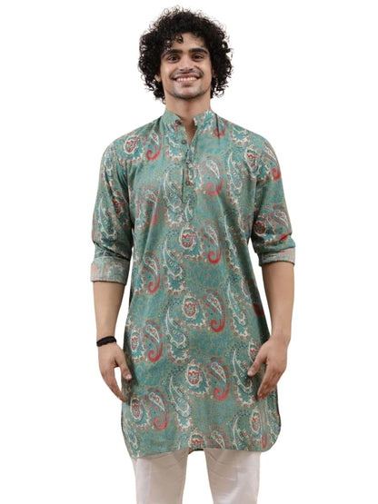 DHRUVI TRENDZ Rayon Kurta Set for Men | Men's Kurta