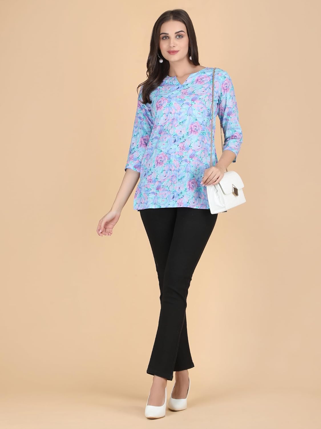 PIDAVLIYA'S Indian Women's Tunics Tops Cotton