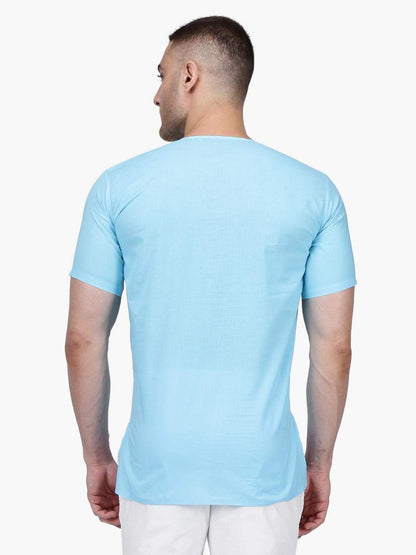 Rajubhai Hargovindas Men Cotton Straight Kurta