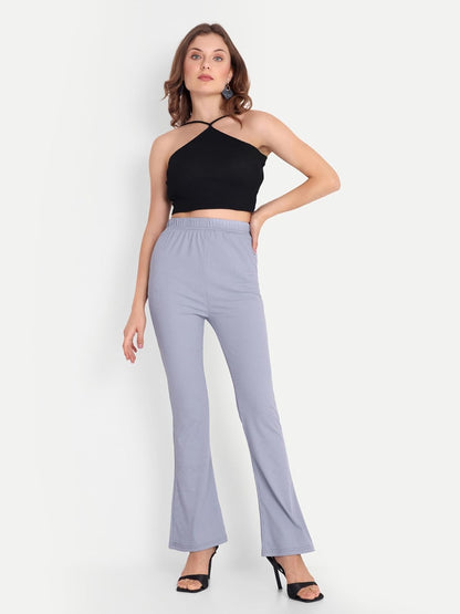 FNOCKS Pants Women's Premium Cotton Bell Bottom