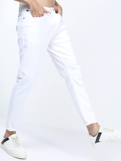 KETCH Men's Tapered Fit Mid Rise Jeans