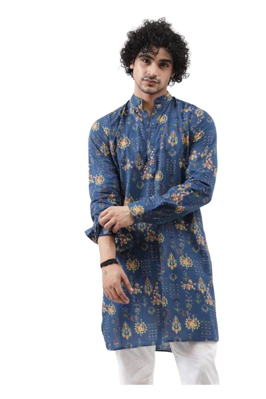 DHRUVI TRENDZ Rayon Kurta Set for Men | Men's Kurta