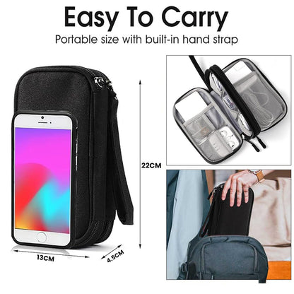 Elfora Cable Organizer Pouch | Travel Organiser Bag