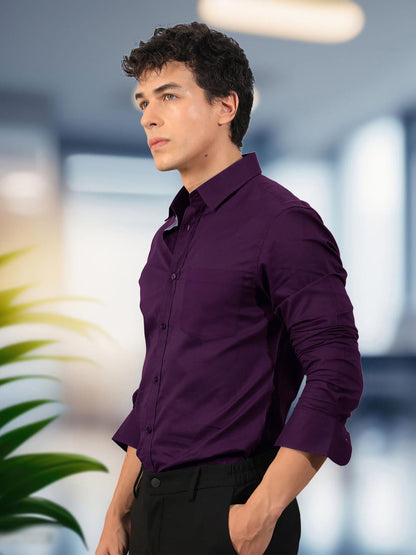Men's Regular Fit Soft Cotton Blend Casual Comb