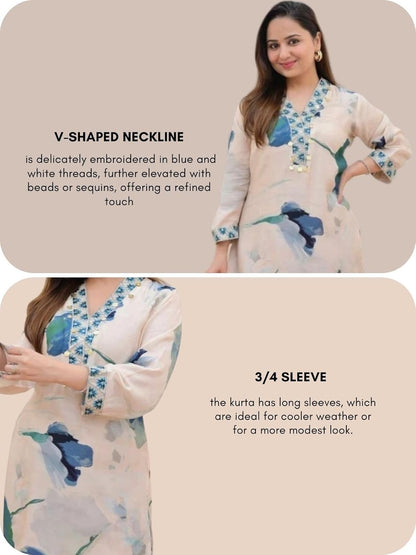GRECIILOOKS Anarkali Kurta-Set for Women