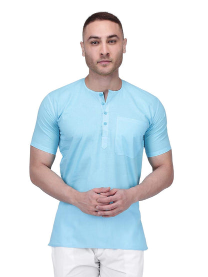 Rajubhai Hargovindas Men Cotton Straight Kurta