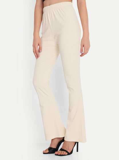 FNOCKS Pants Women's Premium Cotton Bell Bottom