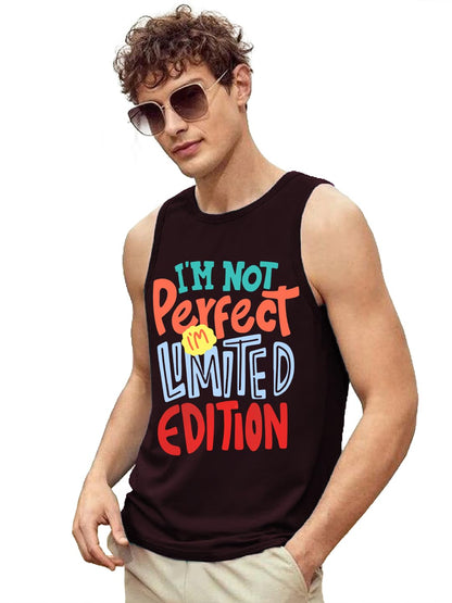 CHKOKKO Tank Tops Sleeveless T-Shirt for Men Cotton