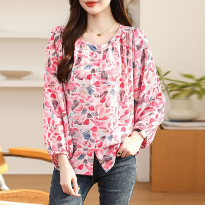 TOPLOT Women Shirt || Tops for Women || Western Tops for Woman Stylish || Trendy Tops || Oversized (5233)