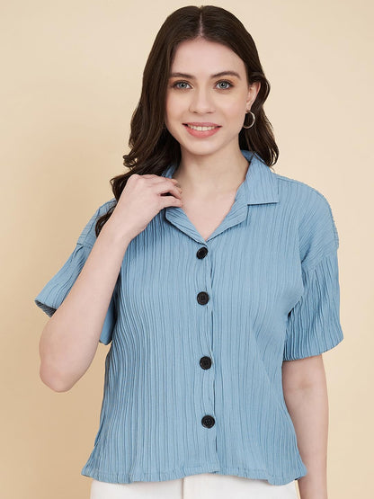 VAIRAGEE Women Cotton Blend Striped Pattern