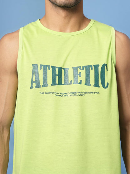 CHKOKKO Tank Tops Sleeveless T-Shirt for Men Cotton