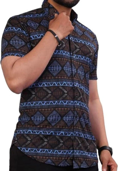 Men's Casual Half Sleeve Shirts, Short Sleeve