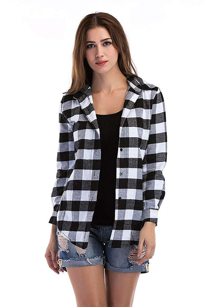 Kanzul -Fashion Passion Casual Checkered Full Sleeves