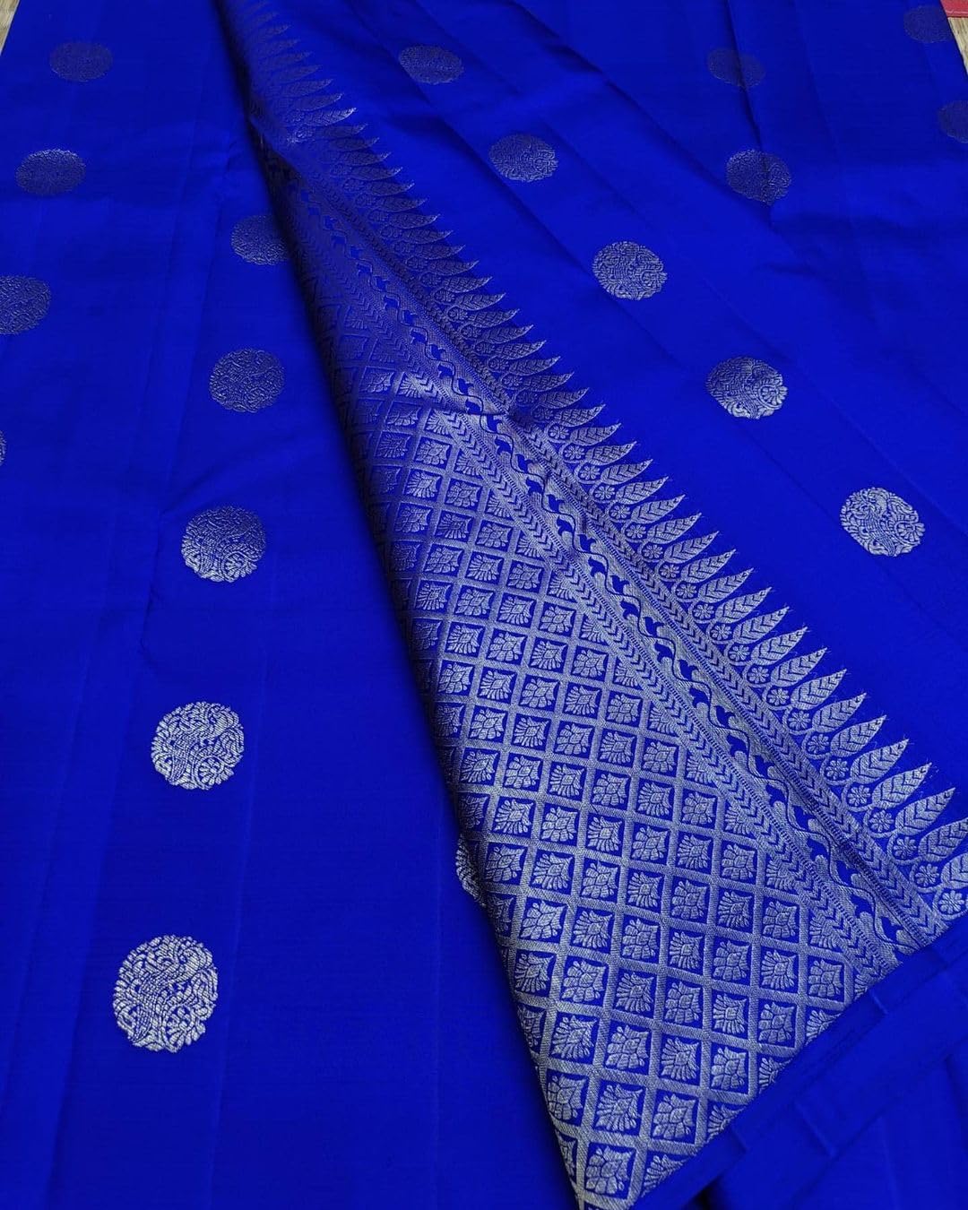 Fashion Women Soft Sarees With Blouse Piece.