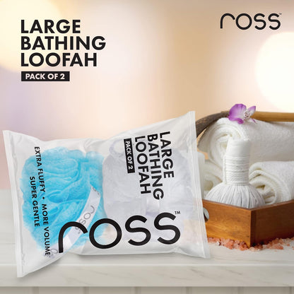 ross Large Bath Loofah Sponge Scrubber Exfoliator