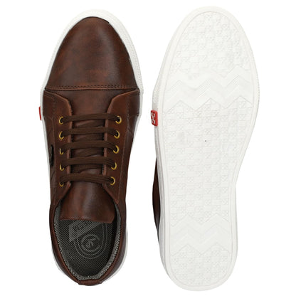 LE GREEM Men's Synthetic Lace-Ups Stylish Sneakers - alphahostel.in