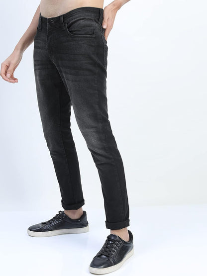 KETCH Men's Slim Fit Mid Rise Jeans (Stretchable)