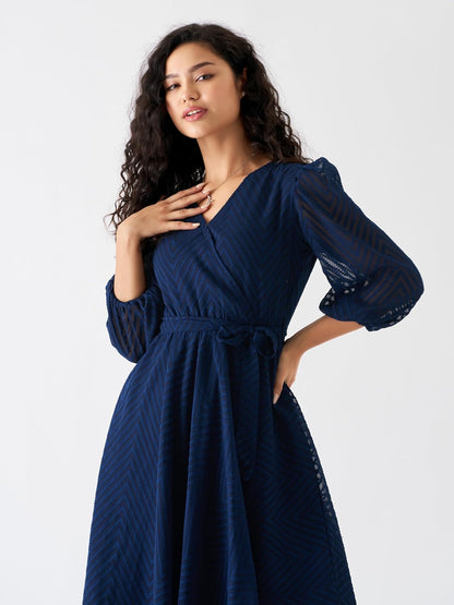 AASK Women Fancy Plain & Solid Designer Dress for Women