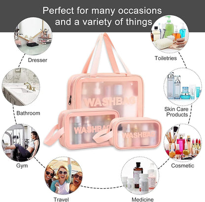 KUKLAR Wash Bag Pouch for Travel Kit Toiletry Bag
