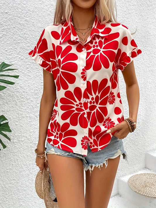 Gufrina top for Women Stylish Western|Shirt Type top