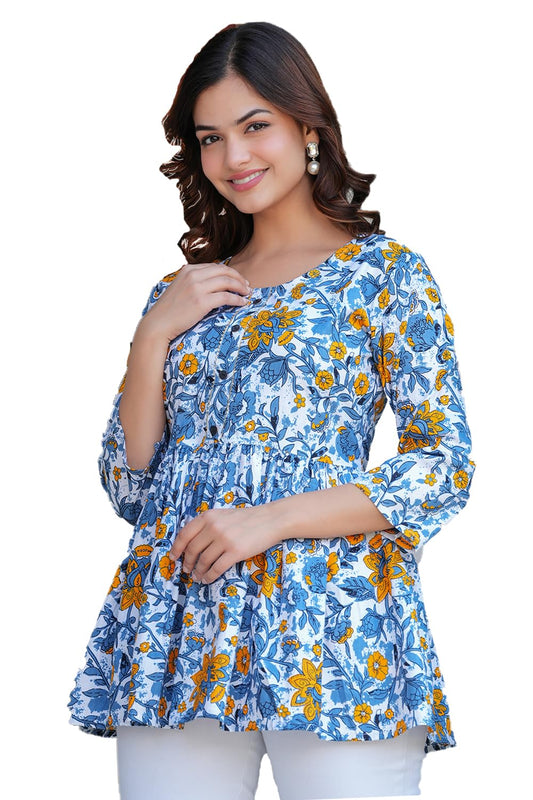 Kuruti B Sheets Short Kurti for Women