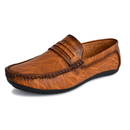 Karaddi Loafer for Men's Shoes Tan Brown Black Shoe - alphahostel.in