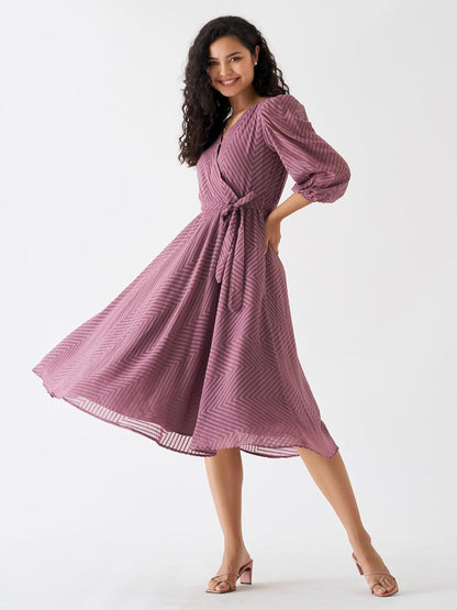 AASK Women Fancy Plain & Solid Designer Dress for Women