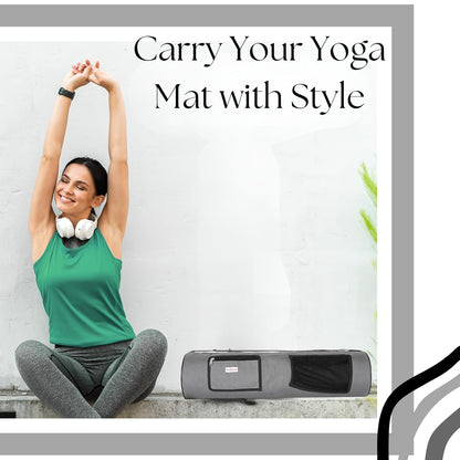 PHILLIN Yoga Mat Cover Bag with Adjustable Shoulder