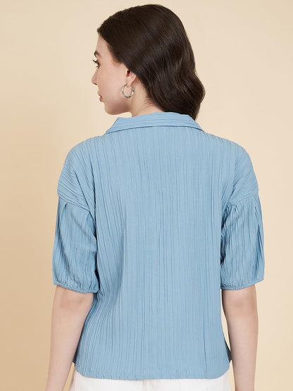 VAIRAGEE Women Cotton Blend Striped Pattern