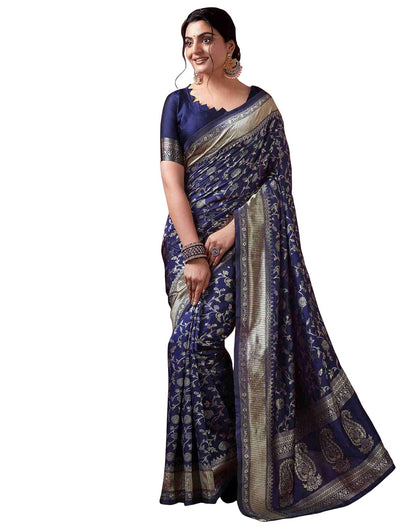 Women's Banarasi Saree Pure Kanjivaram Silk Saree