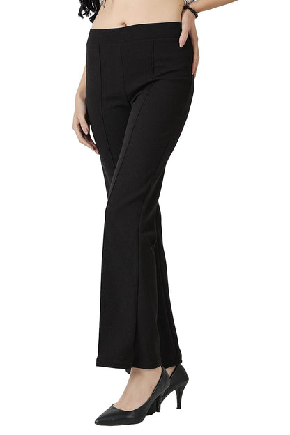 ZAPRA FASHION Women Polyester Lycra Bootcut