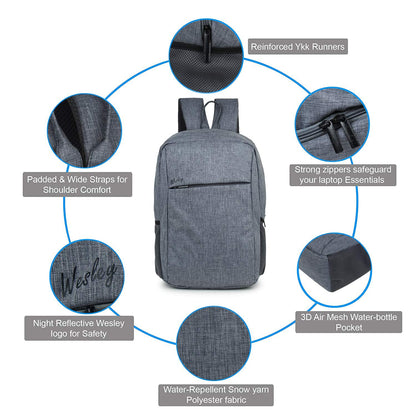 Wesley Unisex Milestone Casual Waterproof Laptop