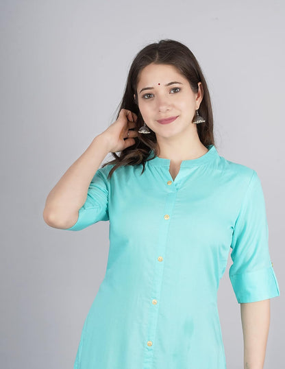 miss fame Straight Kurta for Women